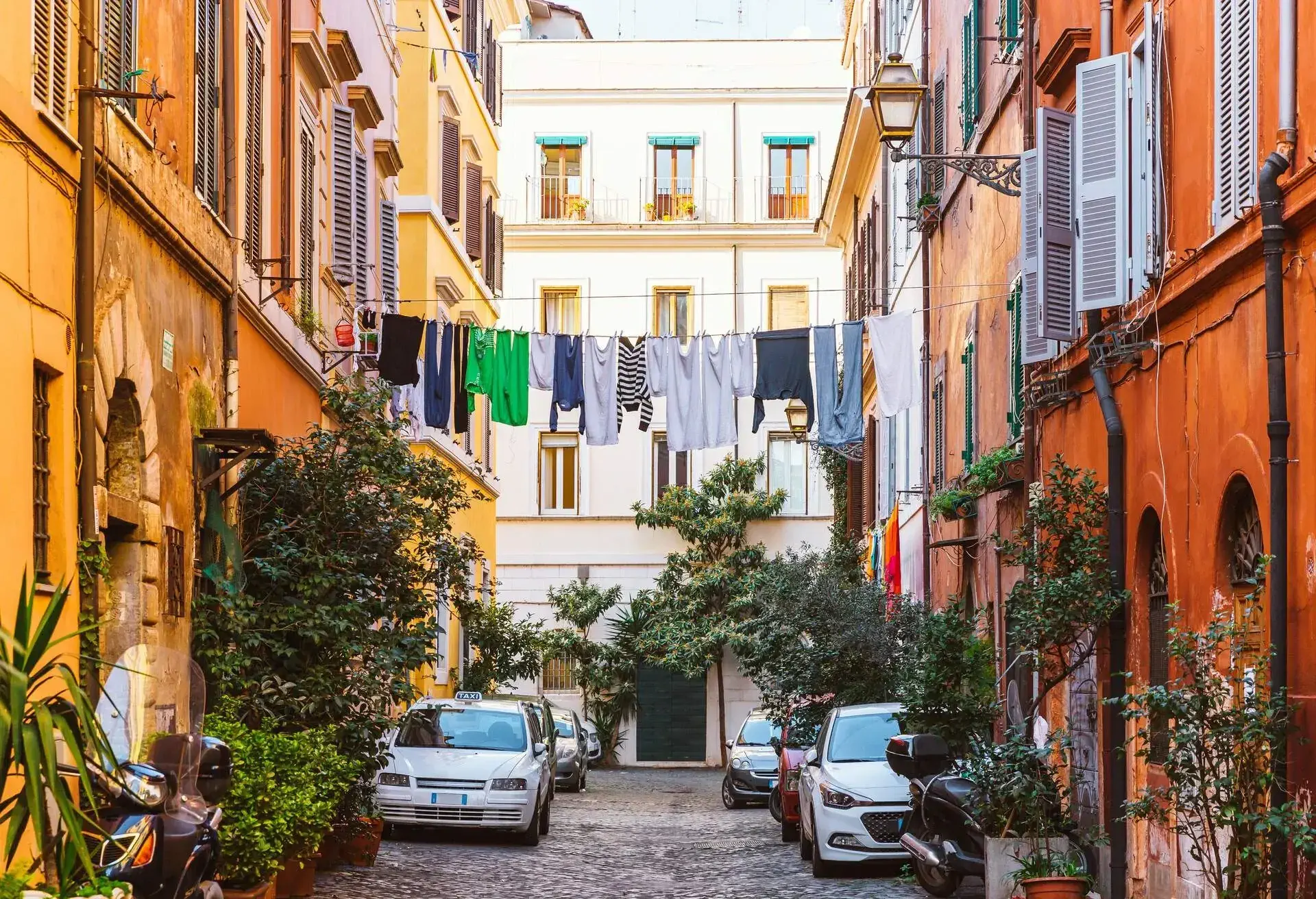 Barrio del Trastevere-Roma