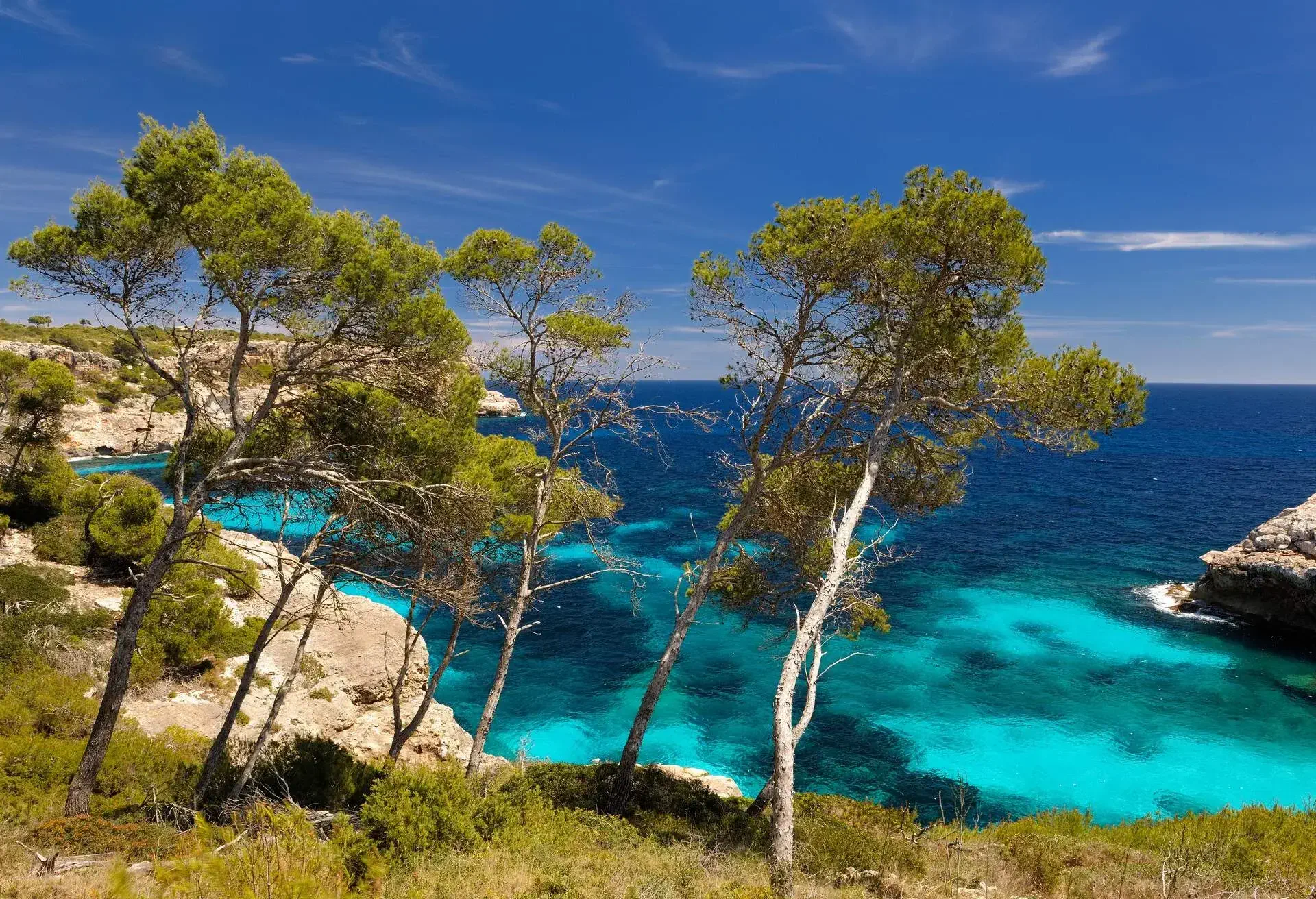 Cala des Moro (Calo des Moro), Santanyi, Mallorca