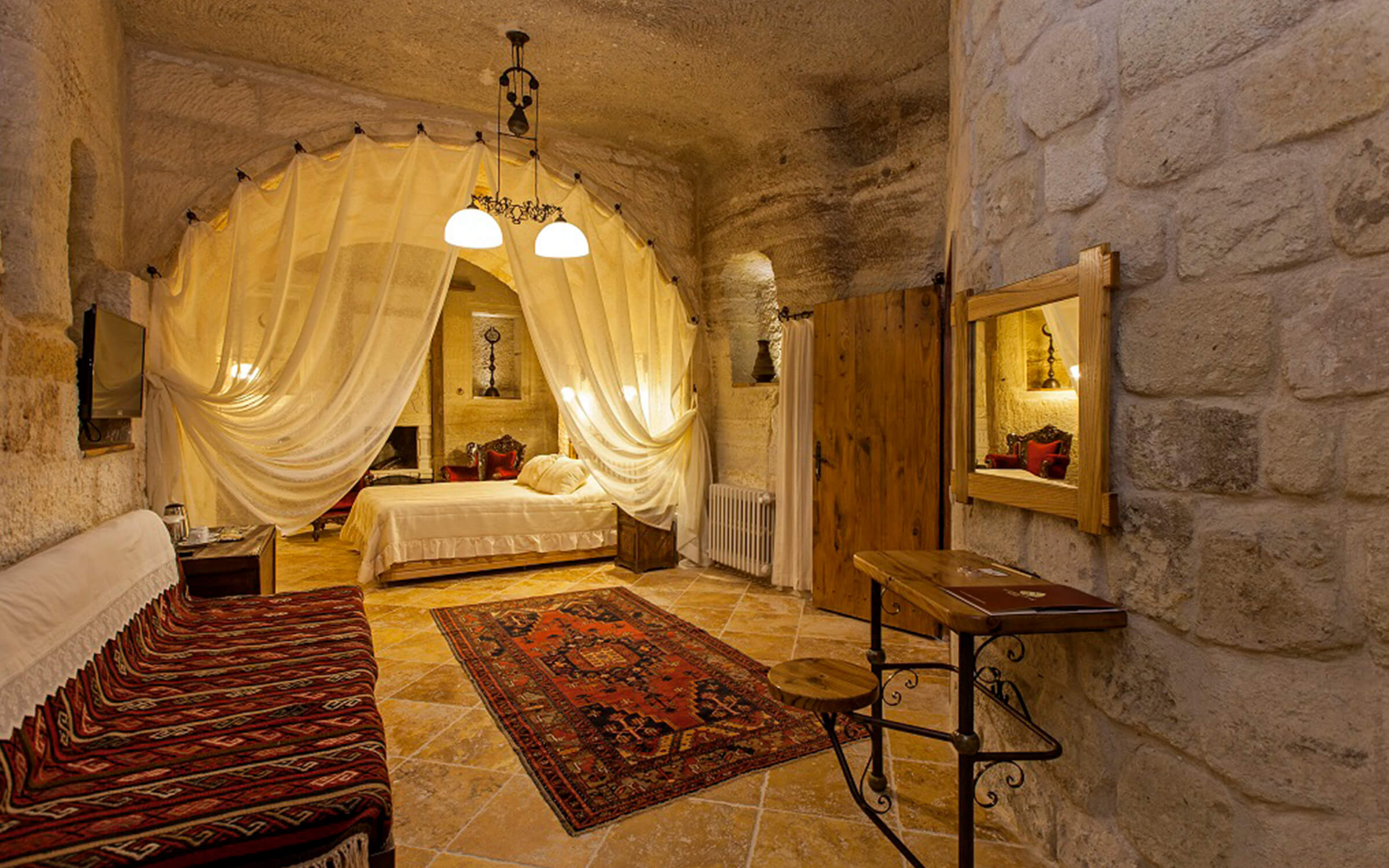 Habitación del Mithra Cave Hotel