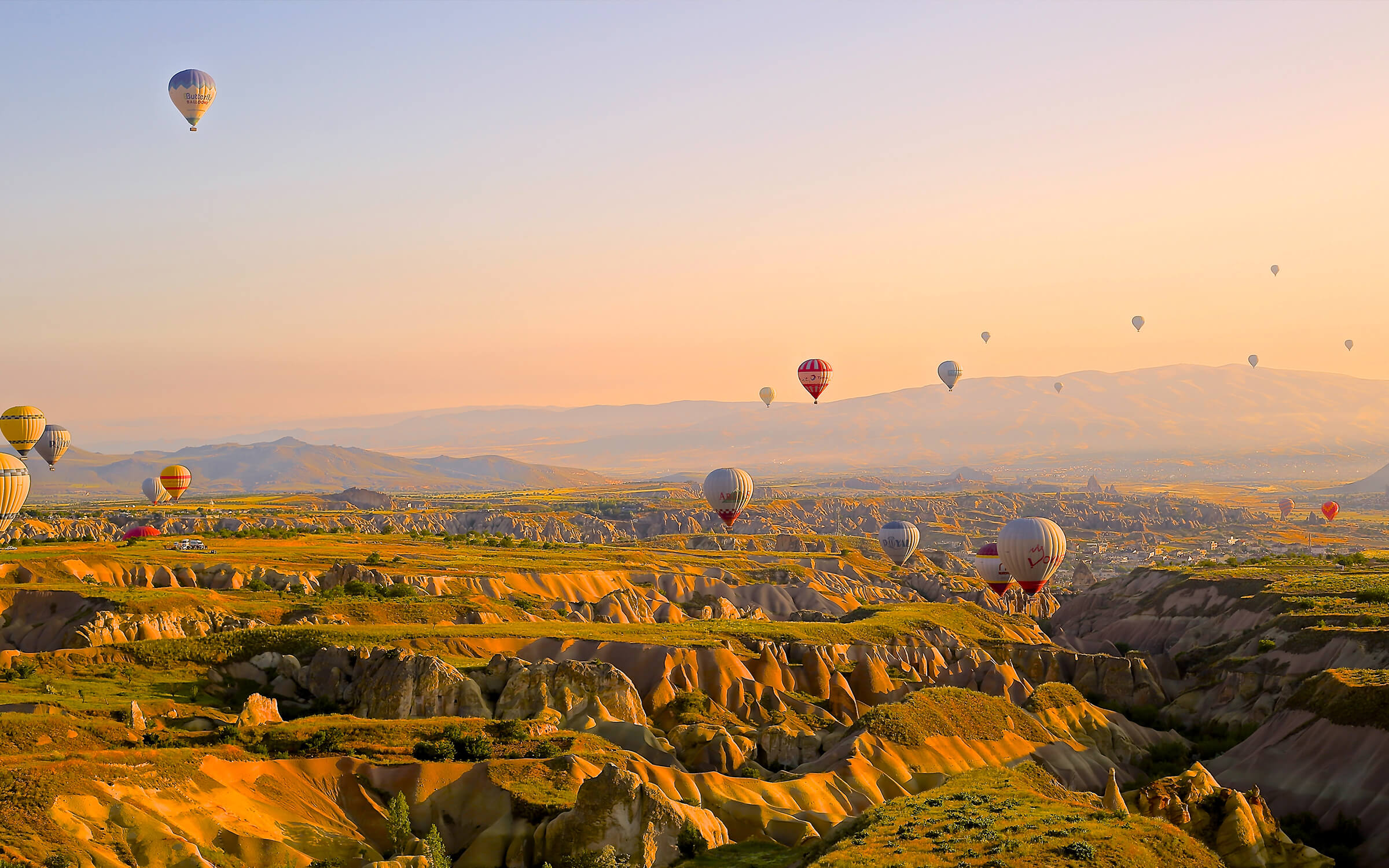 Globos en Capadocia