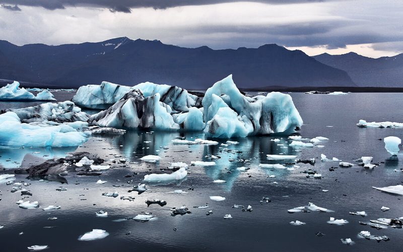 glaciar de Islandia