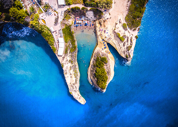 Calin Stan/Shutterstock.com | Canal D’amour, Corfú