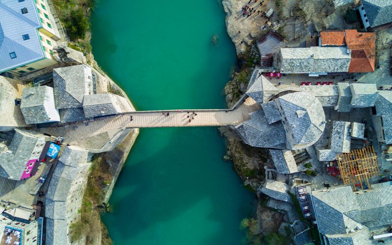 Mostar es una ciudad cada vez más popular entre los viajeros europeos