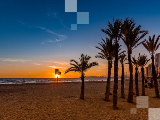 Una de las playas de España más visitadas