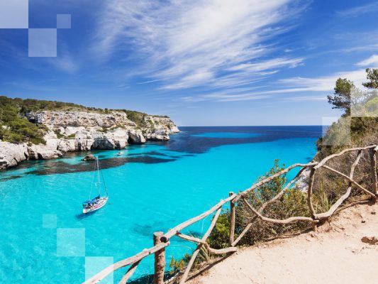 Los paisajes de Menorca...