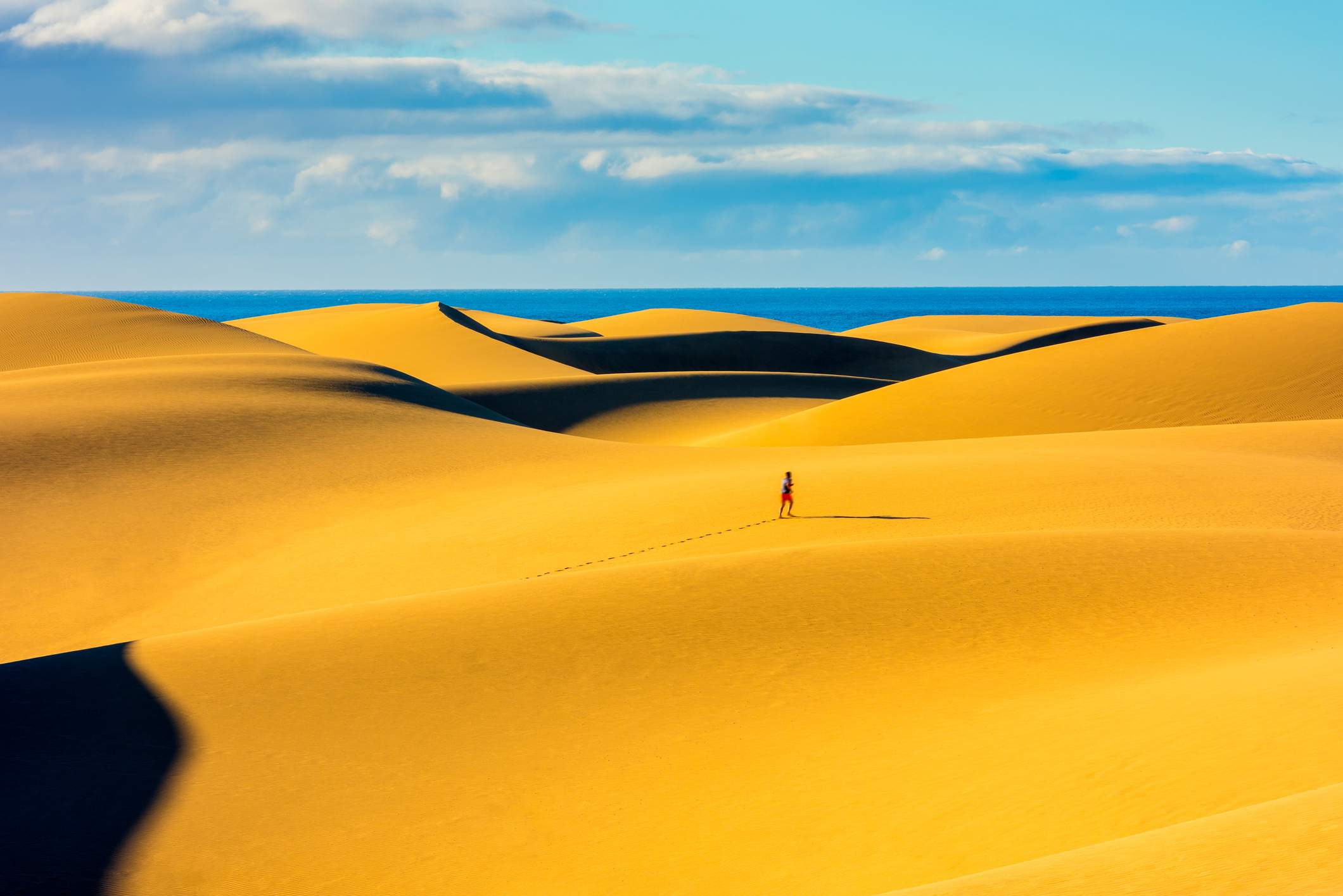 Maspalomas, donde el mar y el desierto son uno