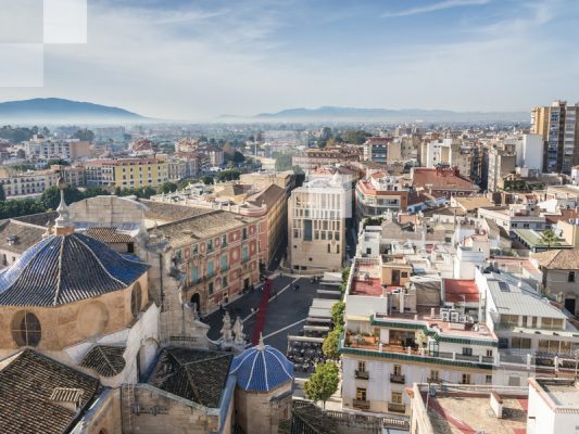 Vista panorámica de Murcia.