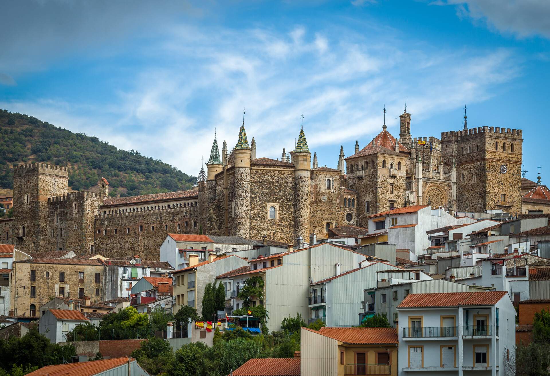 Royal Monastery of Santa Maria de Guadalupe, province of Caceres, Spain; Shutterstock ID 1381479020