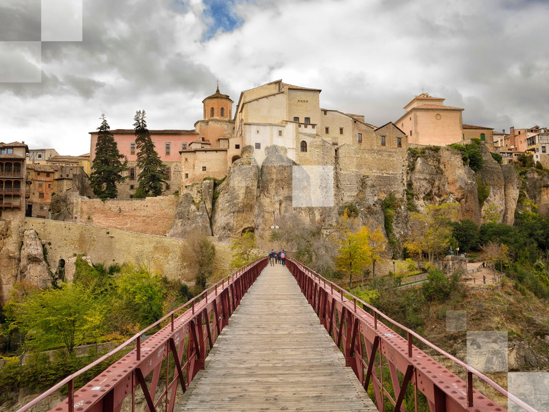 El puente para Cuenca.