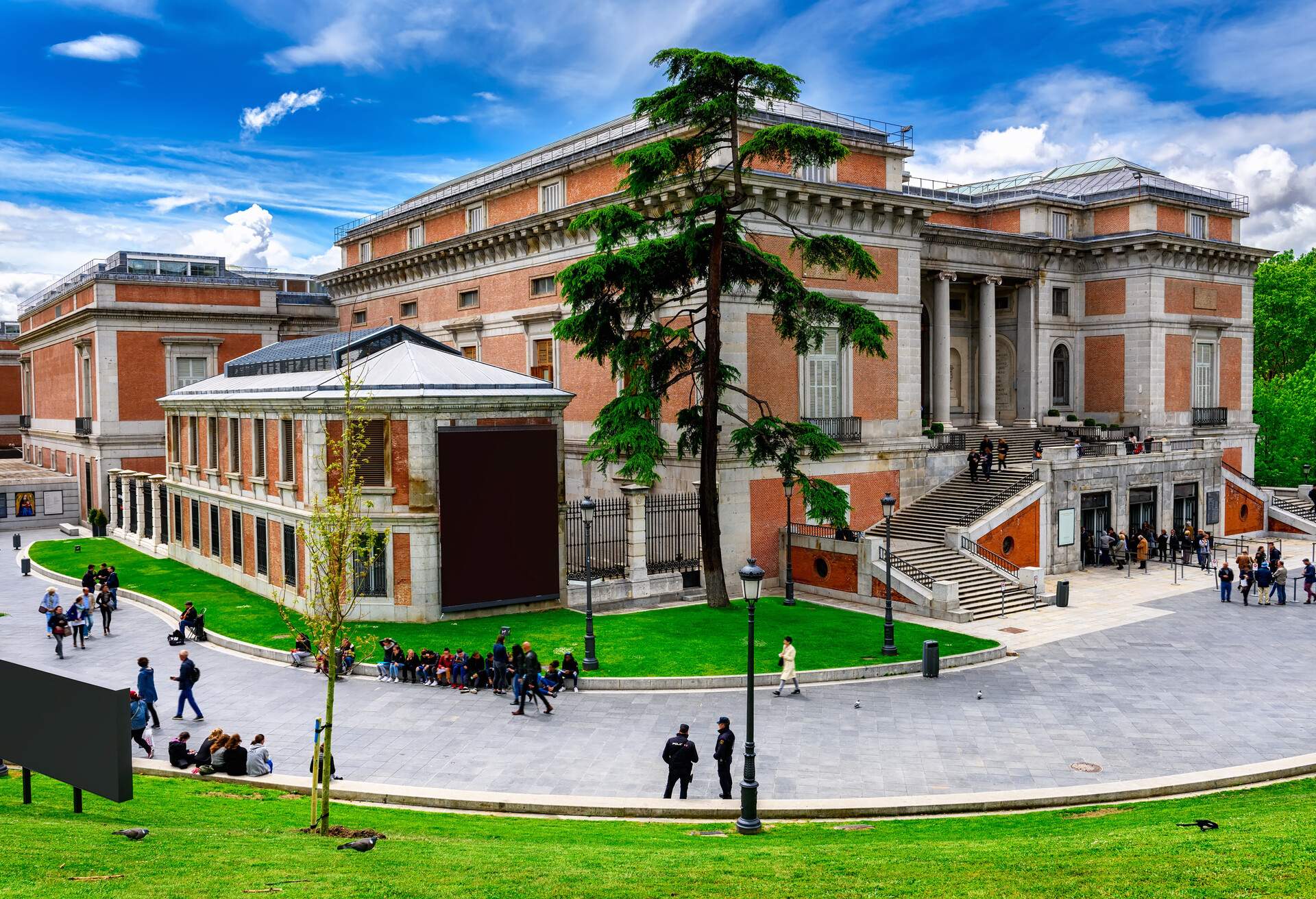 Building of Museo Nacional del Prado (Prado Museum)in Madrid, Spain. Prado Museum in Madrid is the main Spanish national art museum. Architecture and landmark of Madrid; Shutterstock ID 635306282; Purpose: to use for sights in madrid; Brand (KAYAK, Momondo, Any): momondo DK