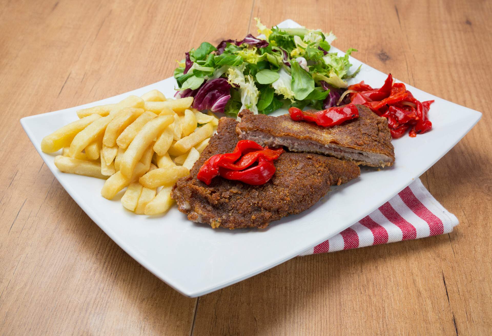 Cachopo,typical cuisine from Asturias