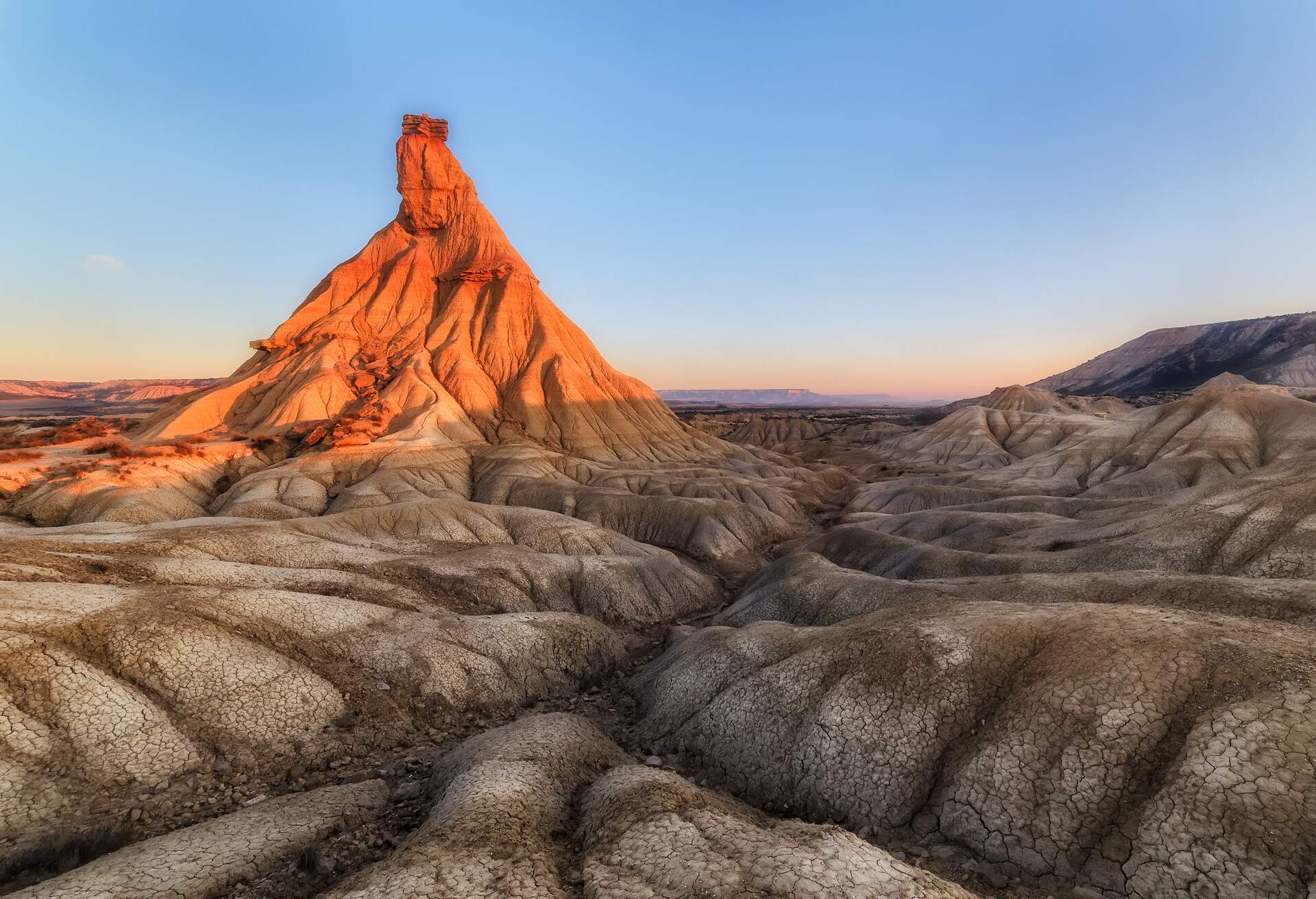 Castil de tierra in Las Bardenas; Shutterstock ID 556599202