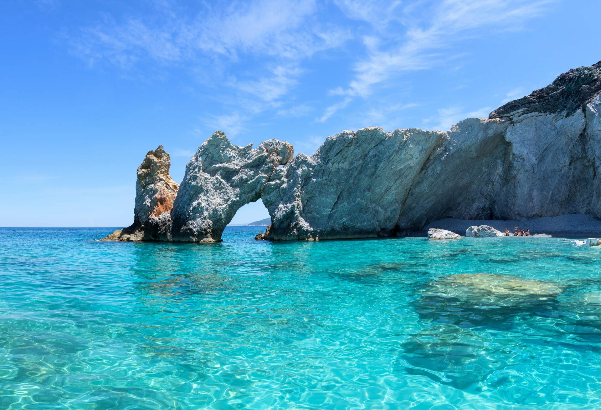 DEST_GREECE_GREEK ISLANDS_LALARIE BEACH_GettyImages-918897692