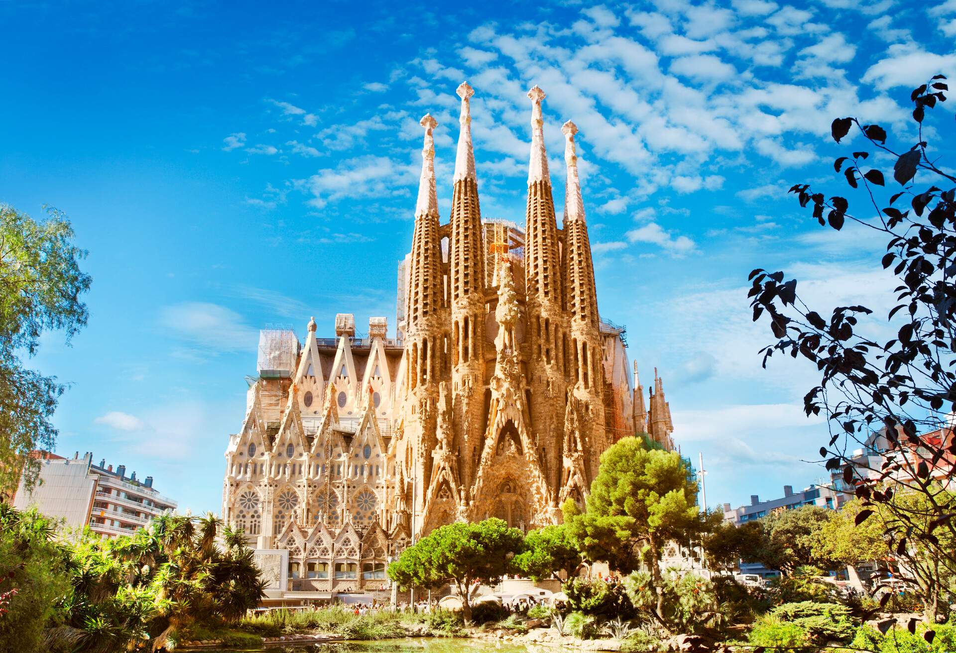 Sagrada Familia Cathedral in Barcelona, Spain