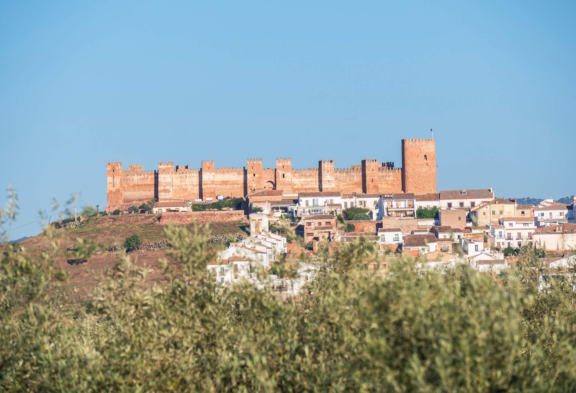 Burgalimar castle, Bury Al-Hamma, Baños de la encina village, Jaen province, Spain