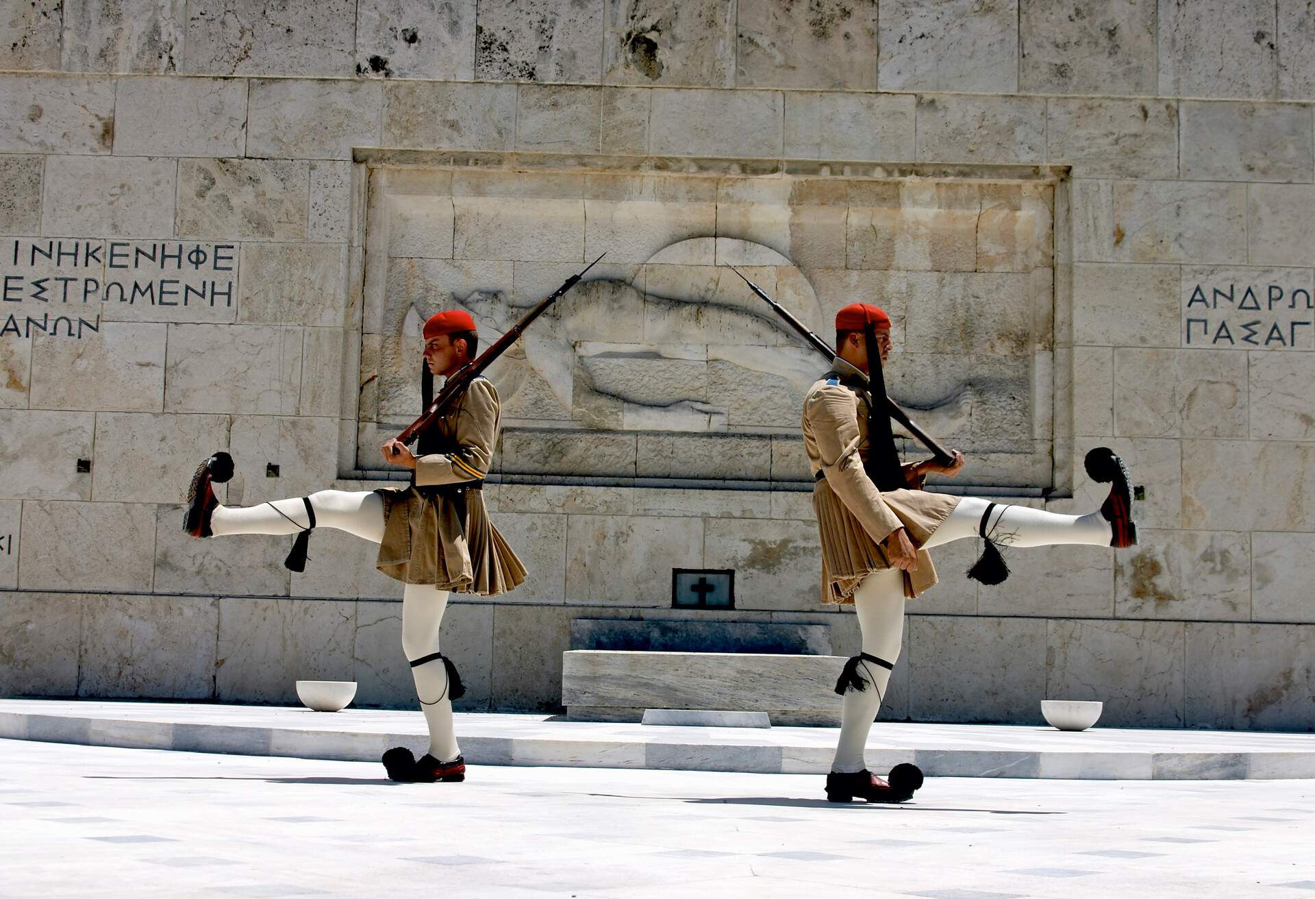 Tomb of the Unknown Soldier, Syntagma Square, Athens, Greece