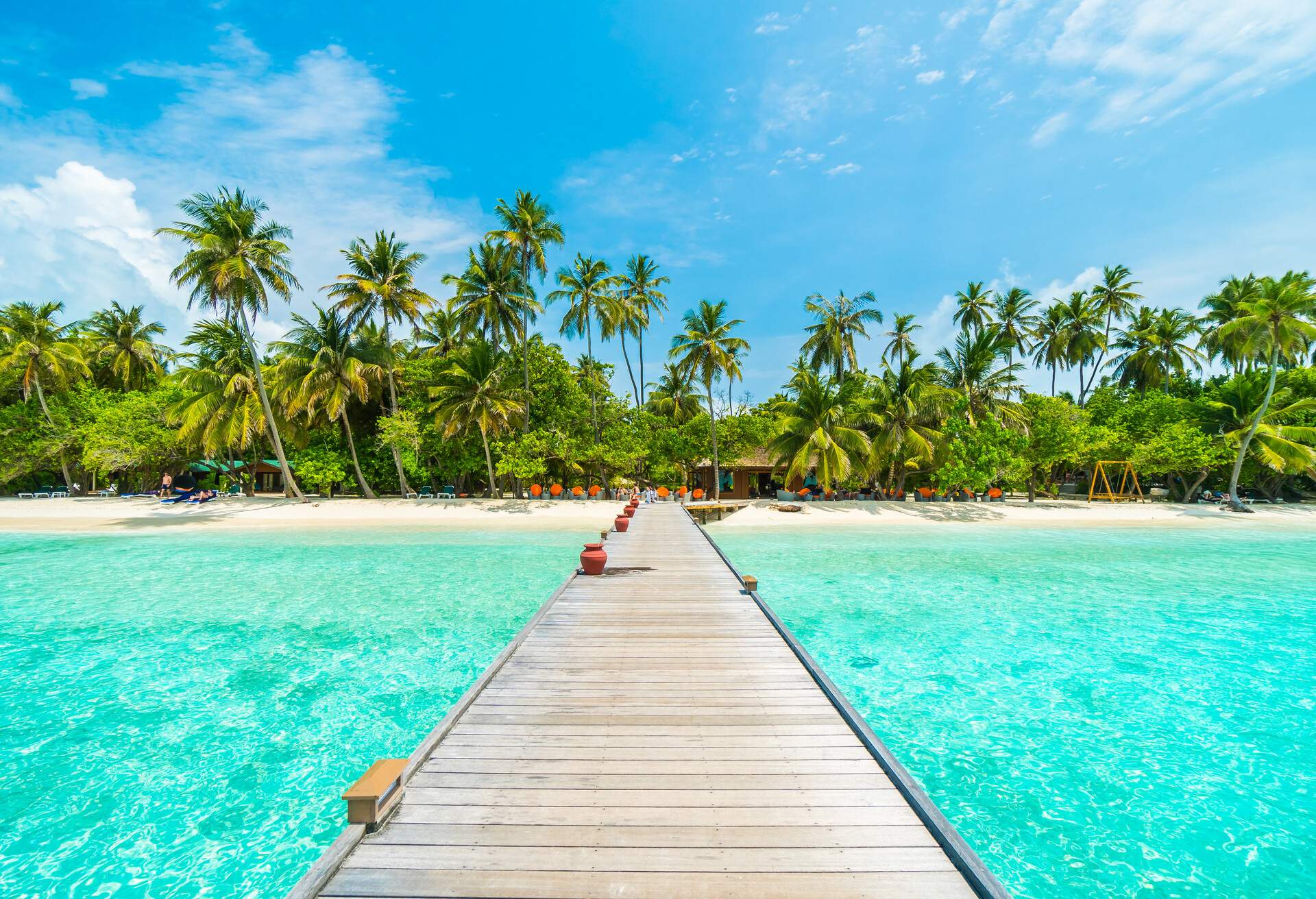 Uno de los mejores lugares de luna de miel, las islas Maldivas