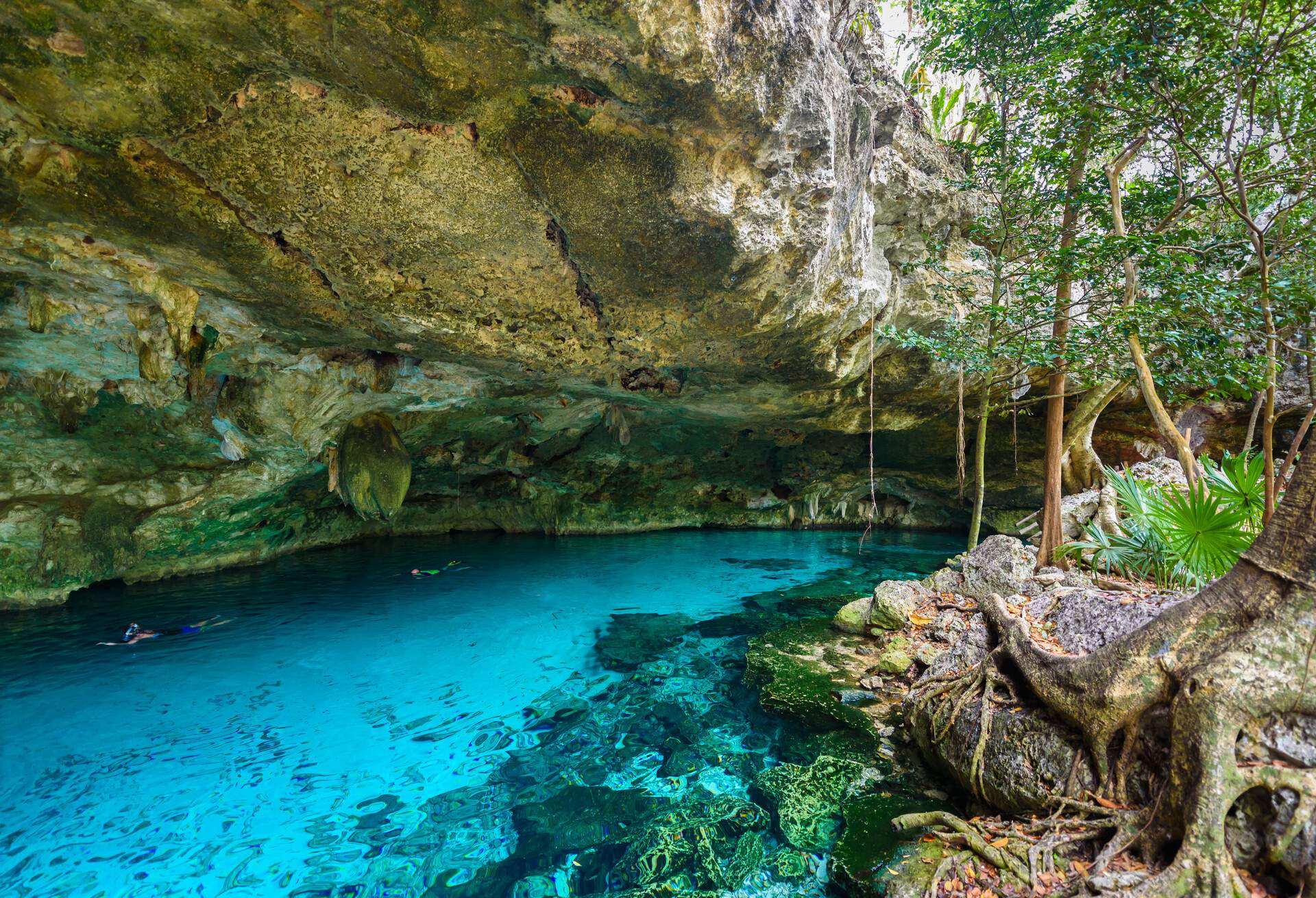 DEST_MEXICO_QUINTANA ROO_CENOTE DOS OJOS_GettyImages-872214036