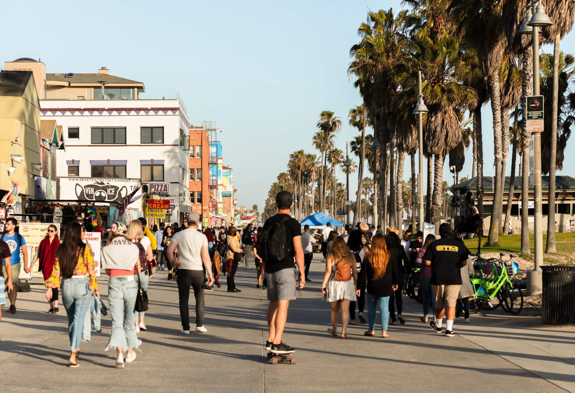 La famosa Venice Beach, en California