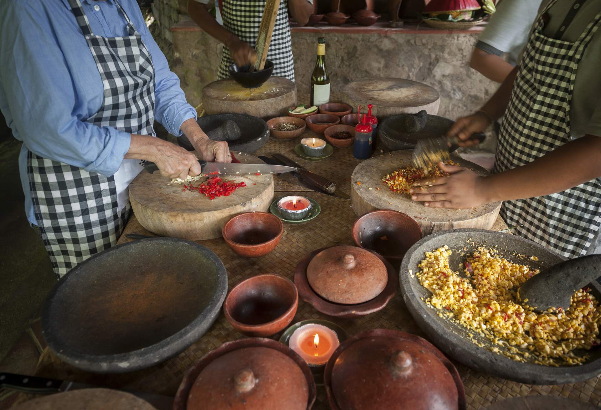 No te pierdas la comida de Bali en tu visita durante la luna de miel