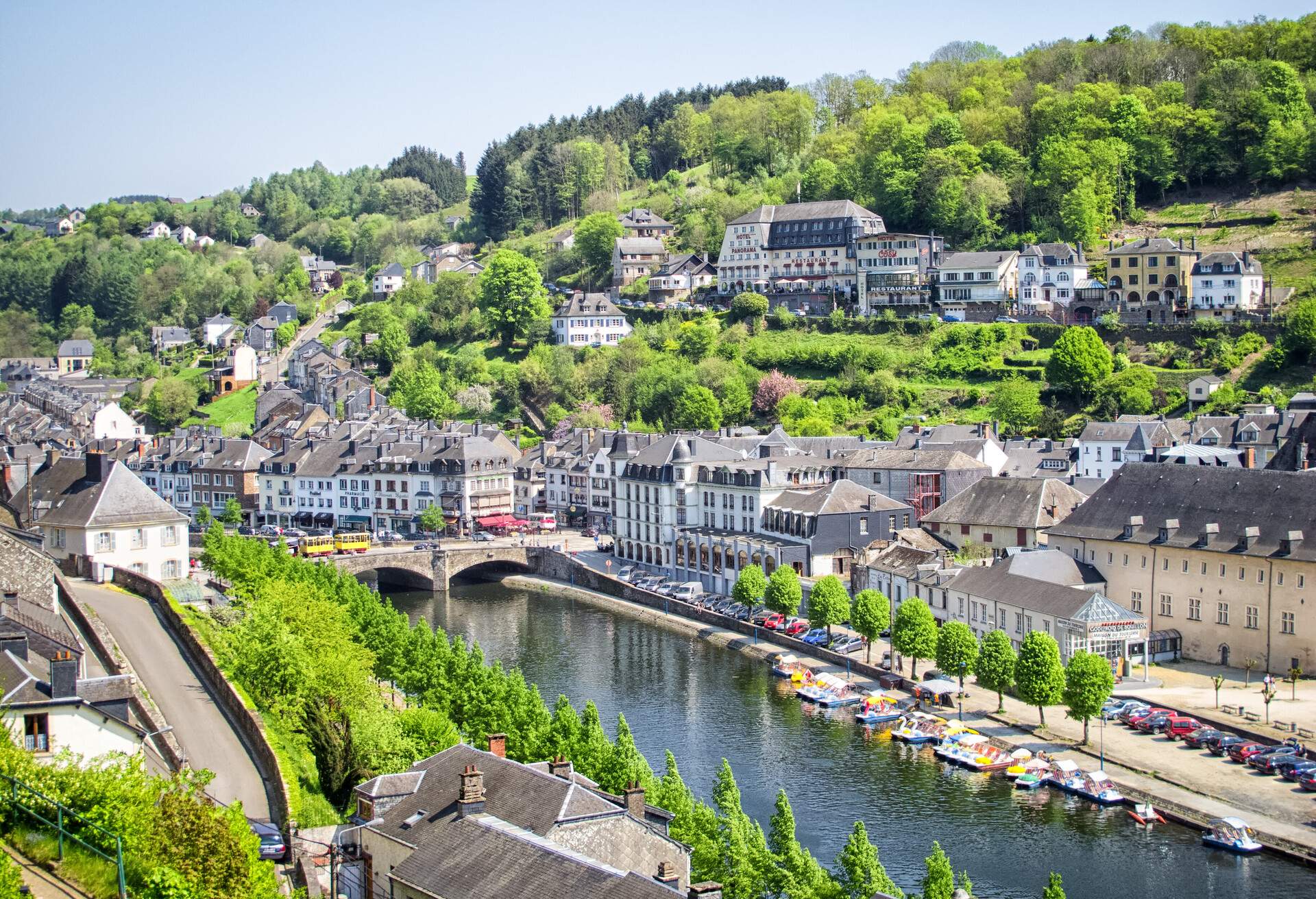 Bouillon a is a municipality in Belgium. It lies in the country's Walloon Region and Luxembourg Province.