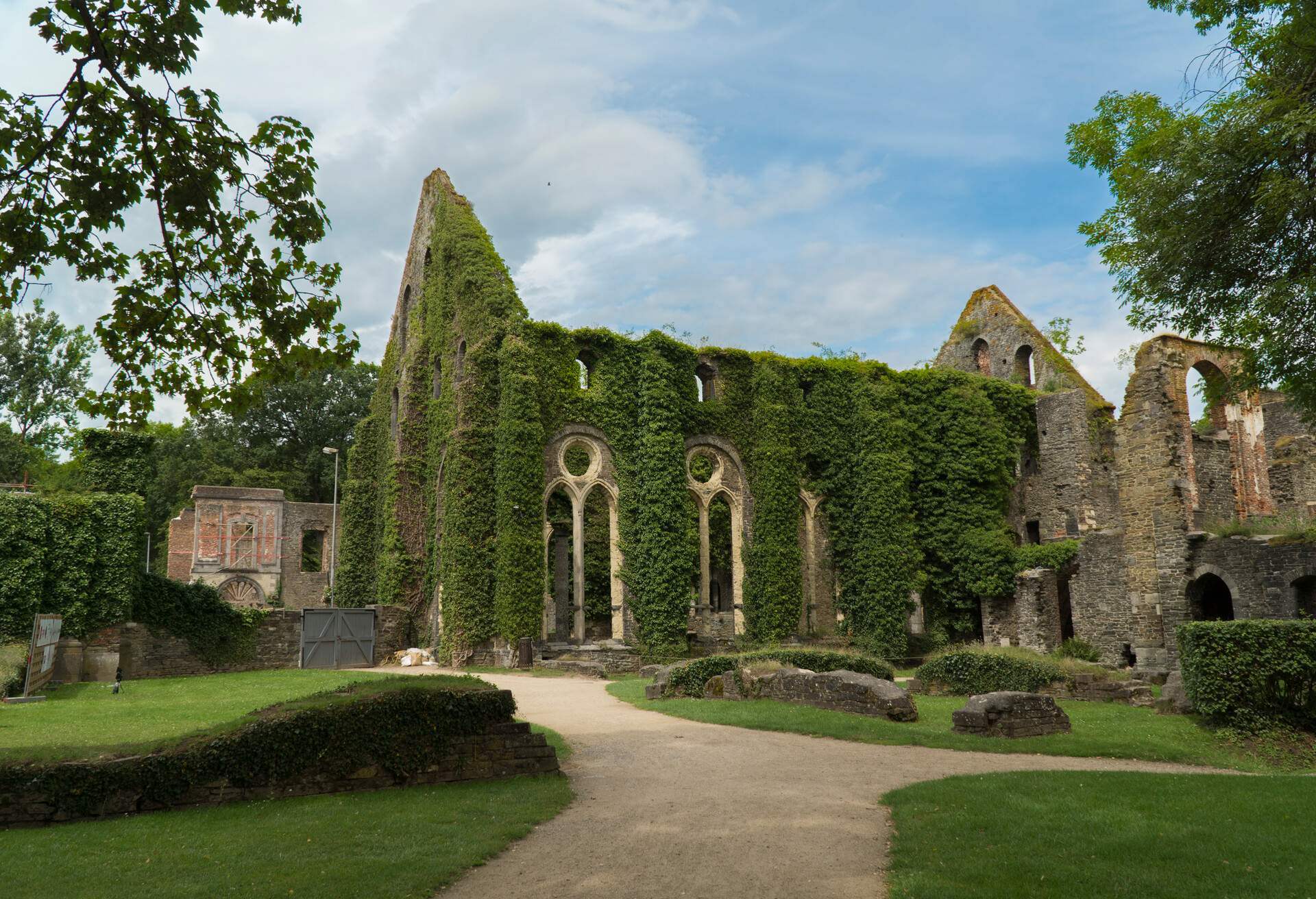 Villers Abbey. Villers-la-Ville, Belgium