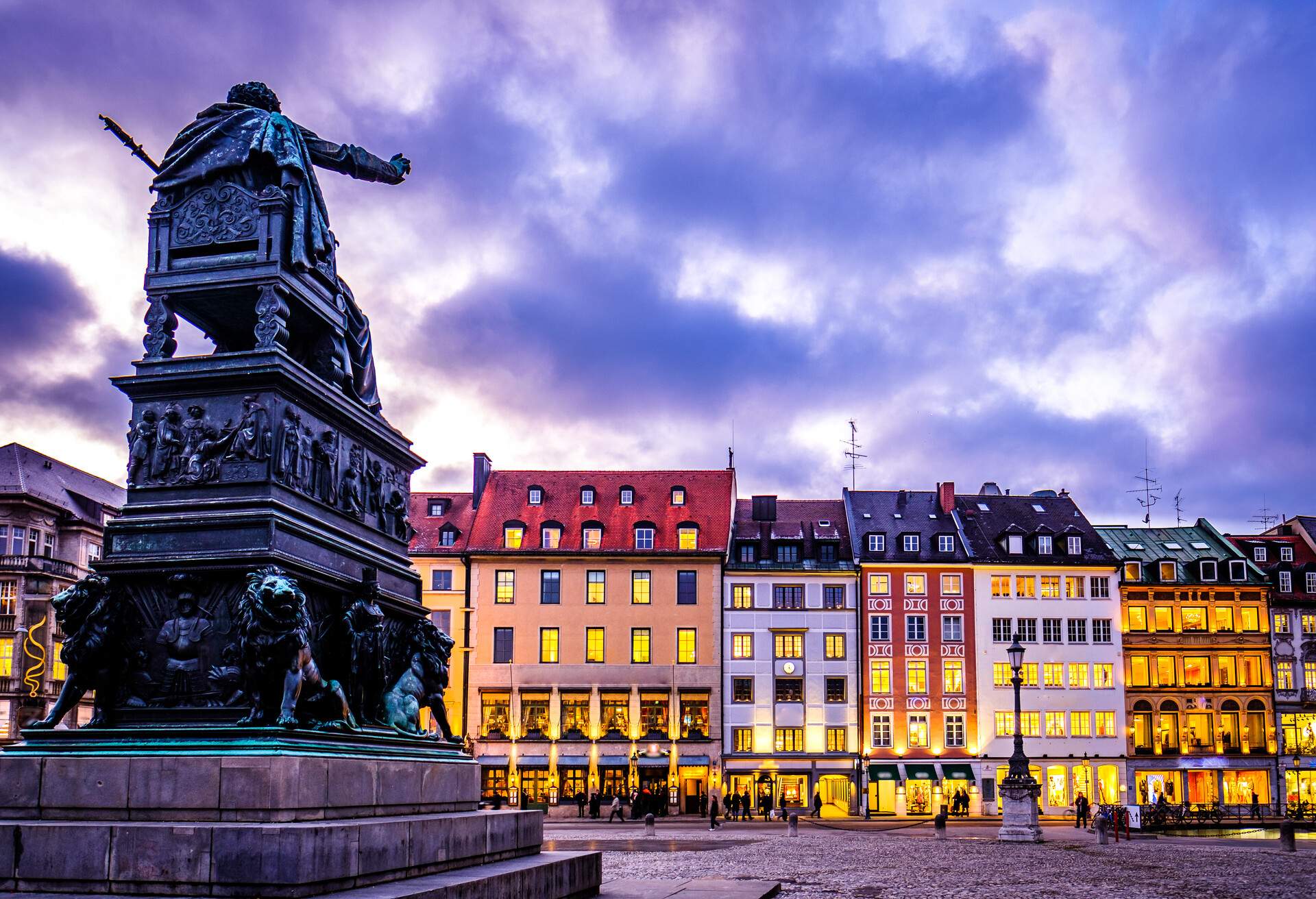 historic residenztheatre in munich - germany