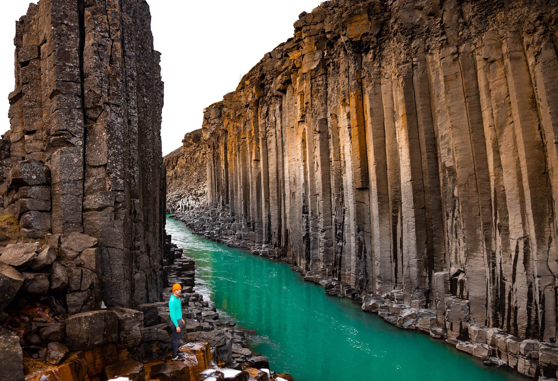 Stuðlagil Canyon. Iceland. 