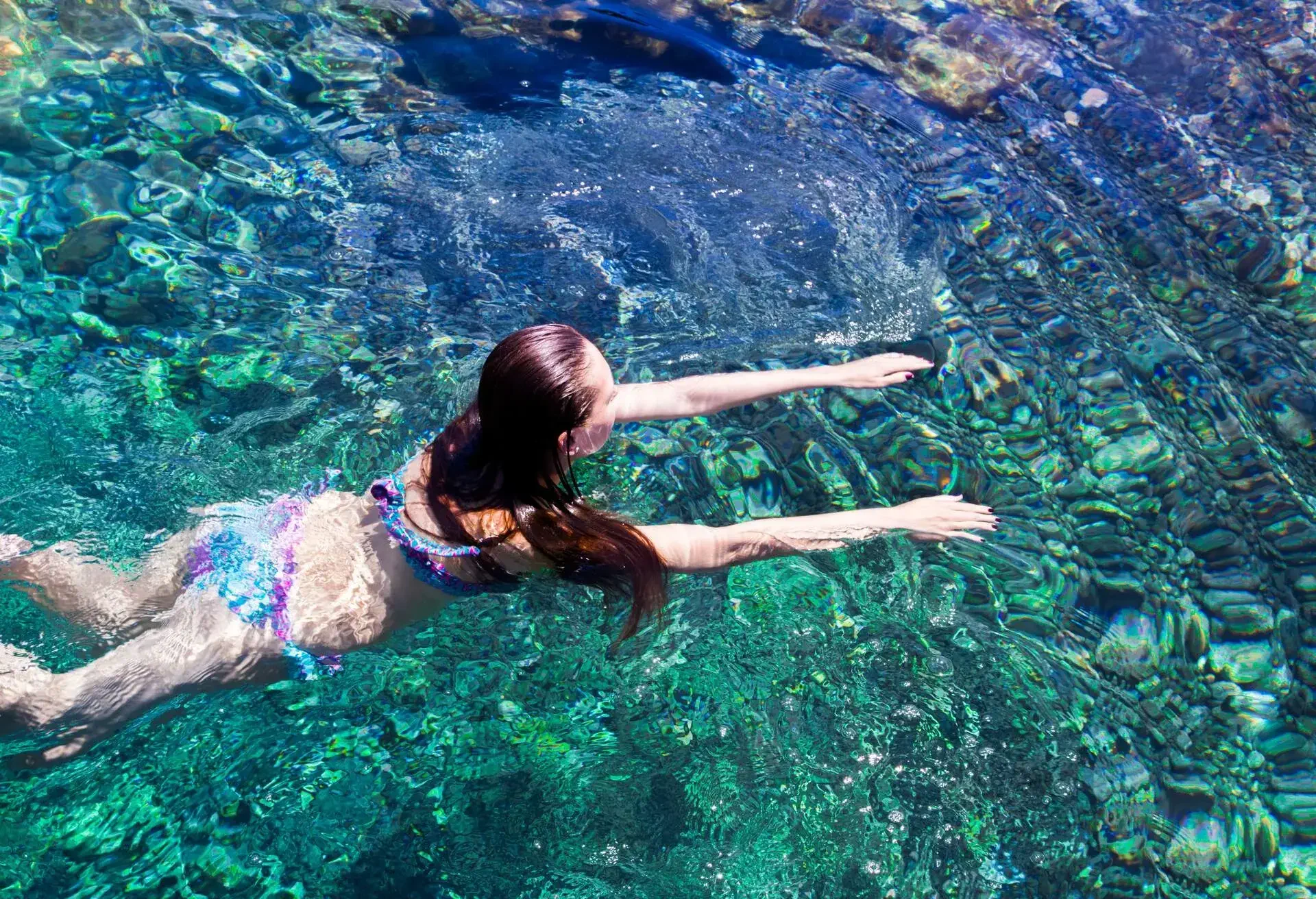 Natural pool in Tenerife island.