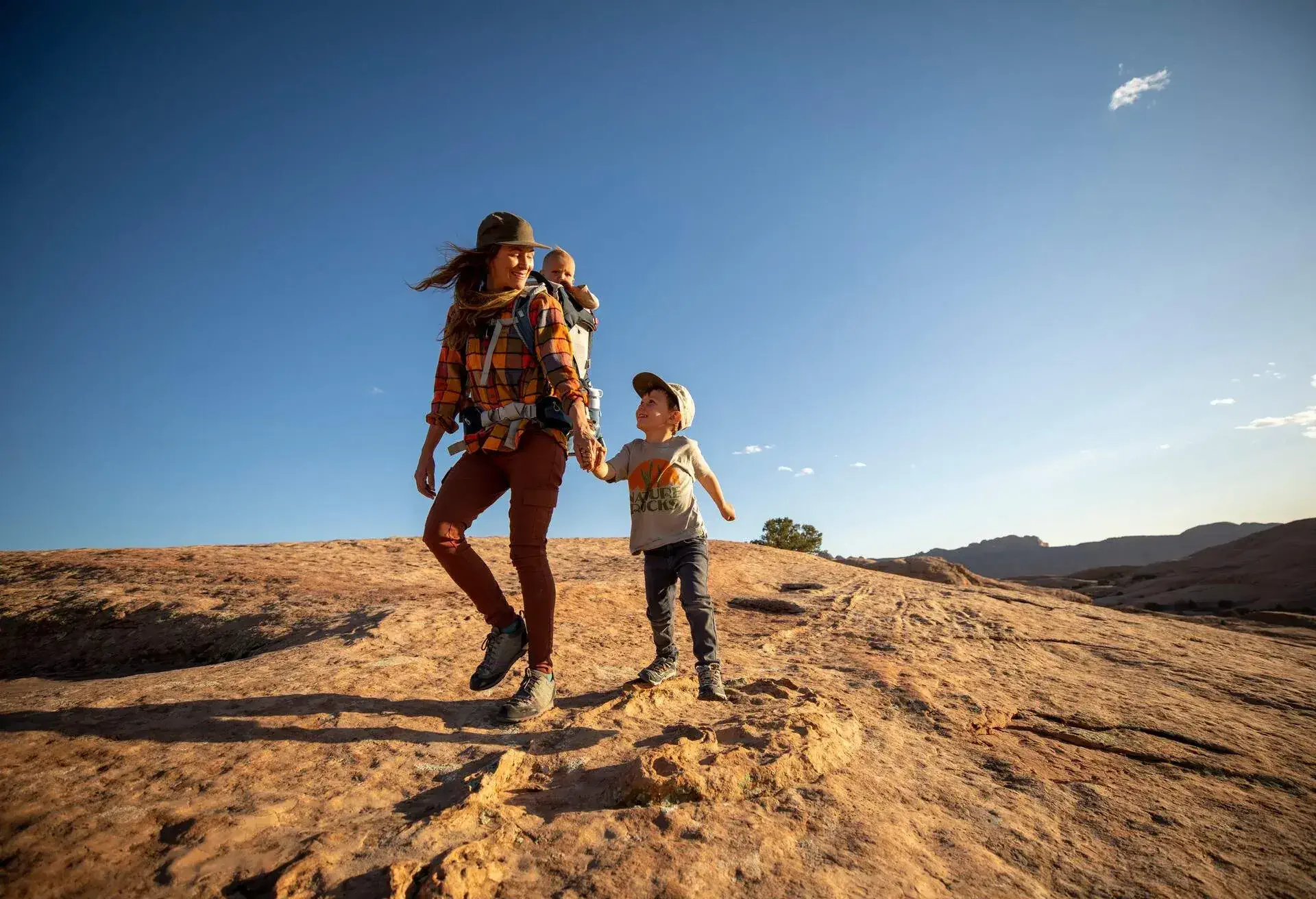 HIKING WITH CHILDREN