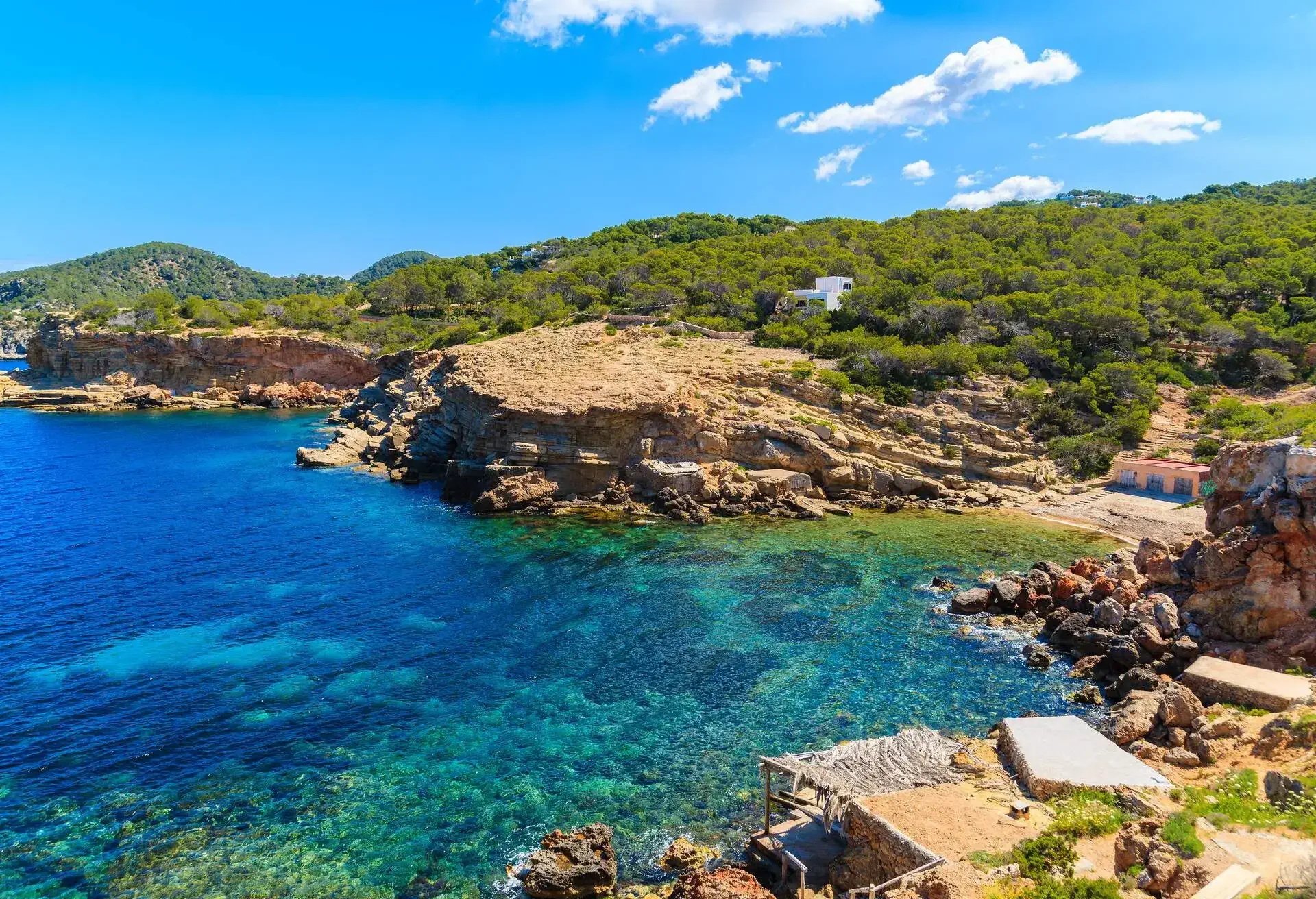 Ibiza is an island in the Mediterranean Sea off the east coast of Spain. It is the third largest of the Balearic Islands.