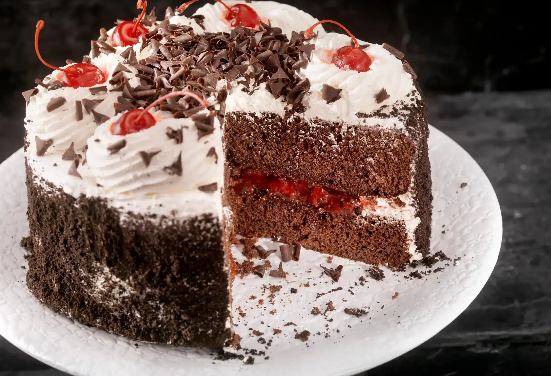 THEME_FOOD_GERMAN_Schwarzwälder Kirschtorte_GettyImages-538997372