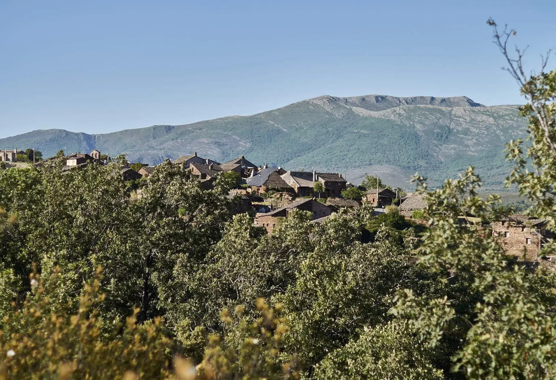 black villages of Guadalajara. Castilla la Mancha, Spain