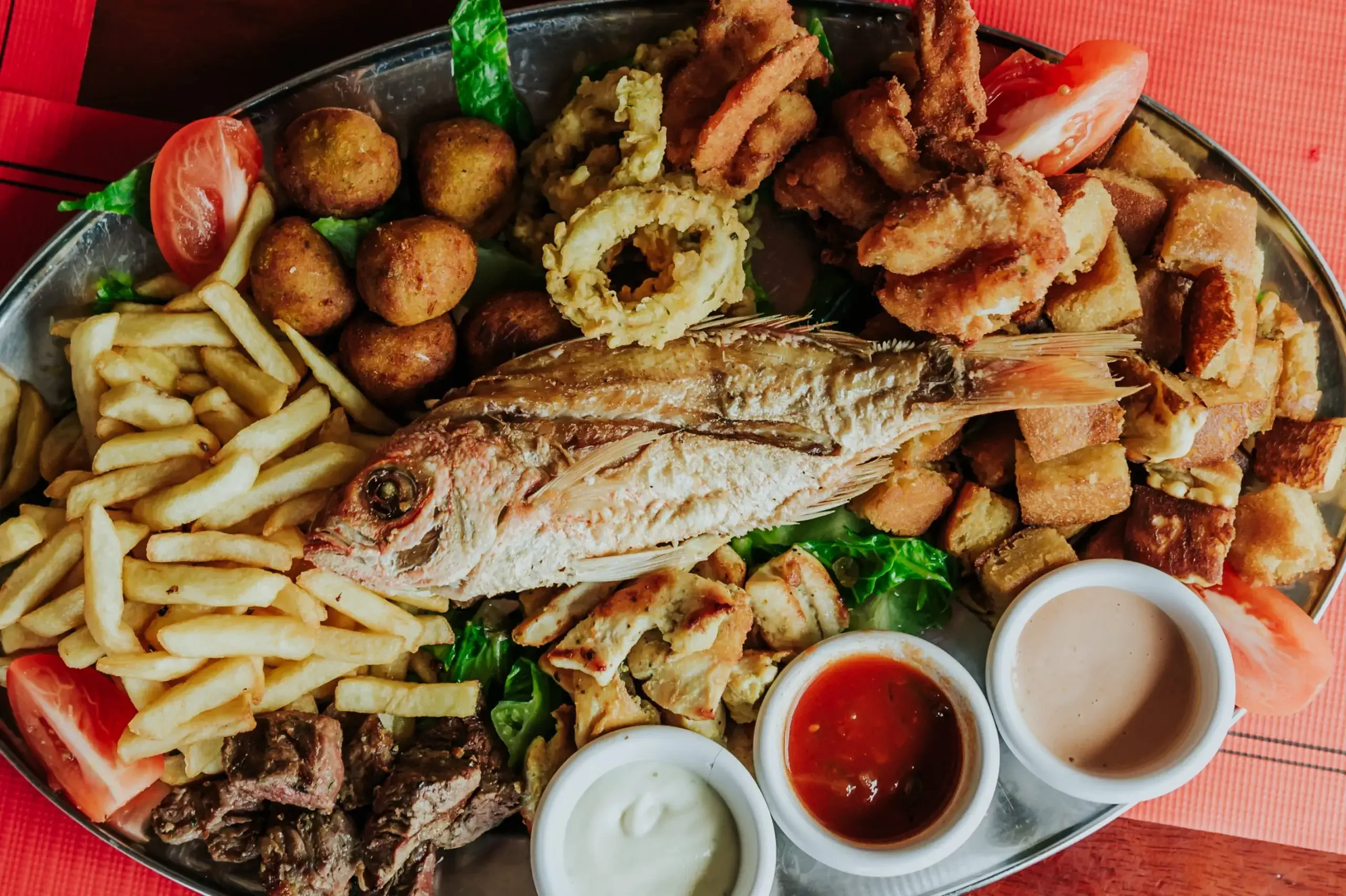 Aruba Fish Dinner
